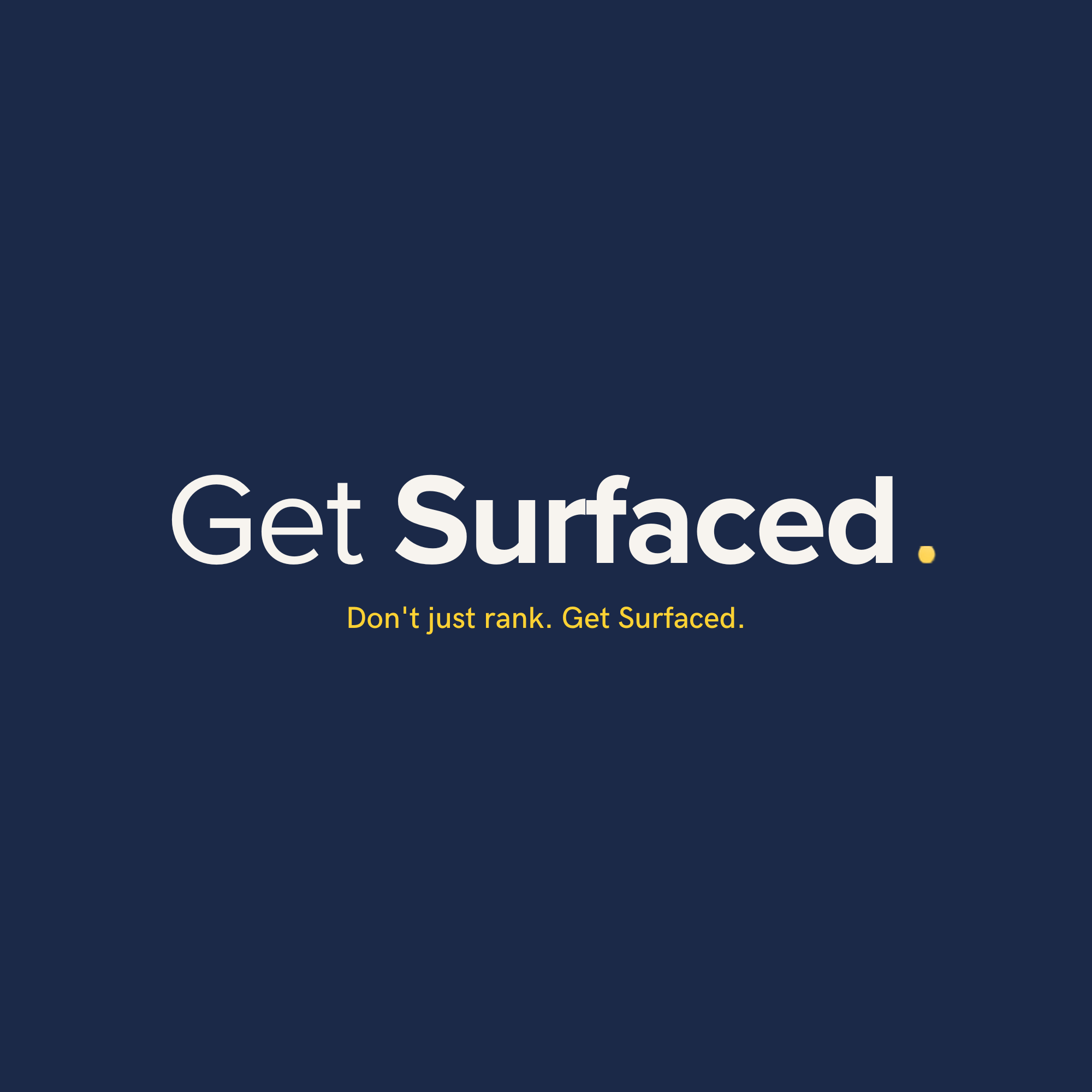 Get Surfaced Logo